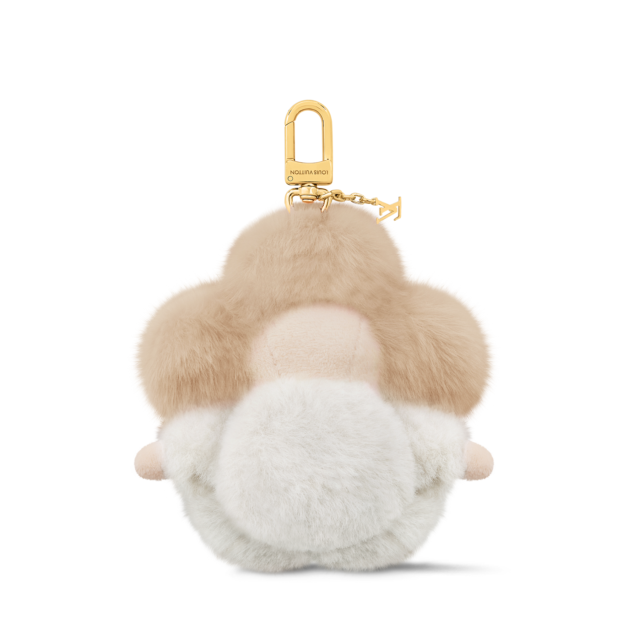 Vivienne Fur Key Holder . - Luxury Accessories - M01524 Blue